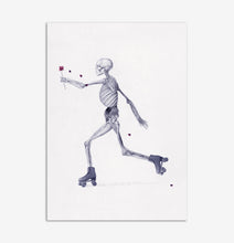 Load image into Gallery viewer, Skeleton Skates Print
